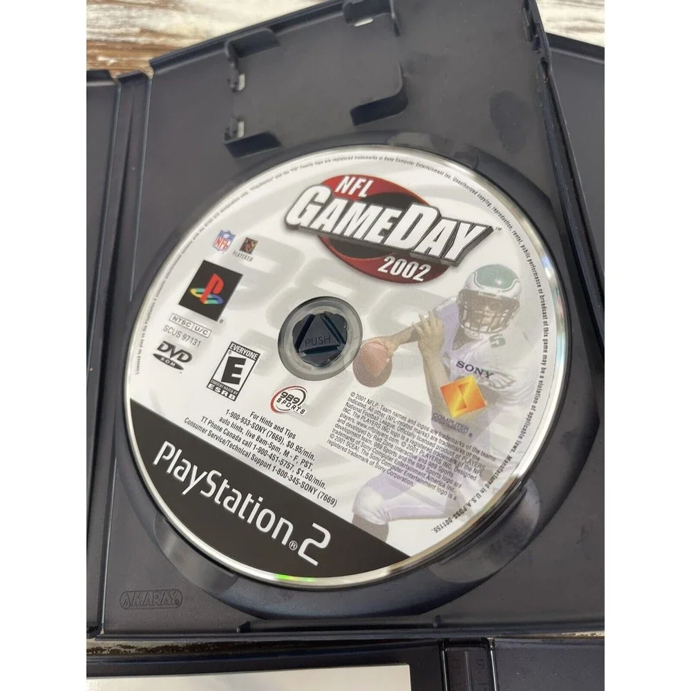 PS2 Sports game Lot of 3 MADDEN 2004 NCAA FOOTBALL NFL Game day‎ 2002 Manual Box